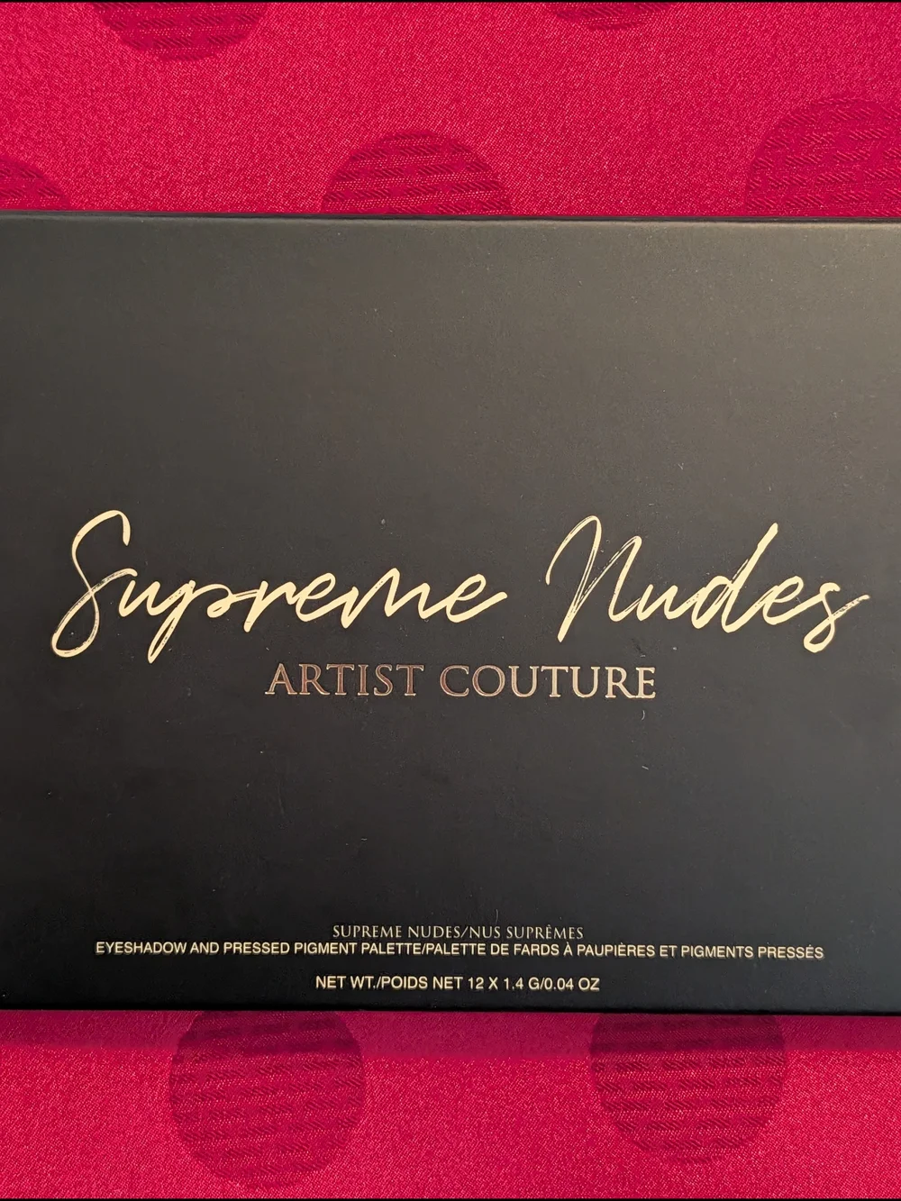 Artist Couture Supreme Nudes Eyeshadow Palette - Warm Neutral Shades New In Box